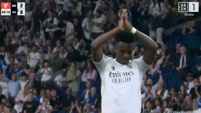 Vini Jr. marca golaço pelo Real Madrid, mas a comemoração dá o que falar vini-jr.-marca-golaco-pelo-real-madrid,-mas-a-comemoracao-da-o-que-falar