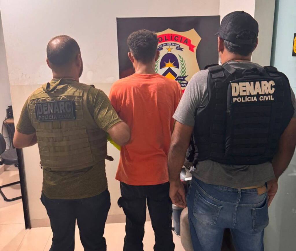 Em Araguaína, Polícia Civil prende homem foragido da Justiça pelo crime de receptação em-araguaina,-policia-civil-prende-homem-foragido-da-justica-pelo-crime-de-receptacao